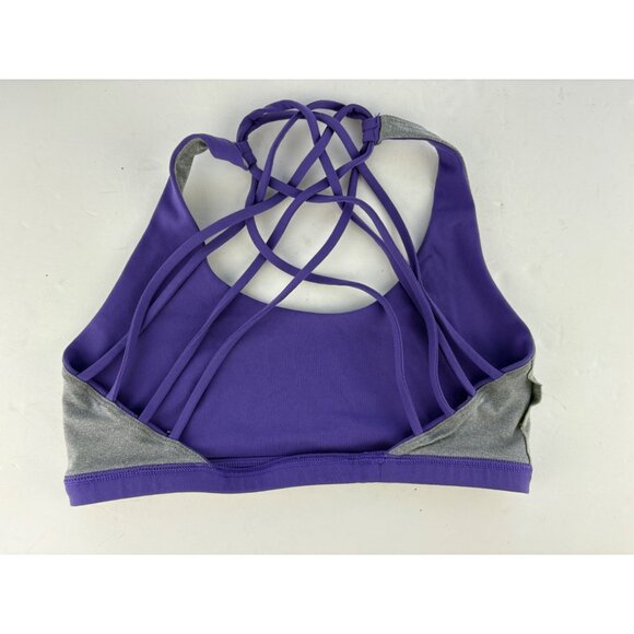 Born Primitive Vitality Sports Bra Purple Strappy Back Size Extra Small - Picture 8 of 10